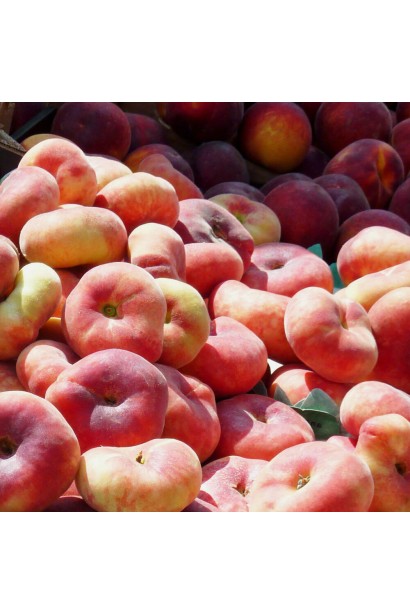 Персик инжирный Сатурн плоды